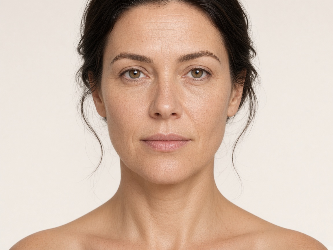 Injectables before — same face comparison