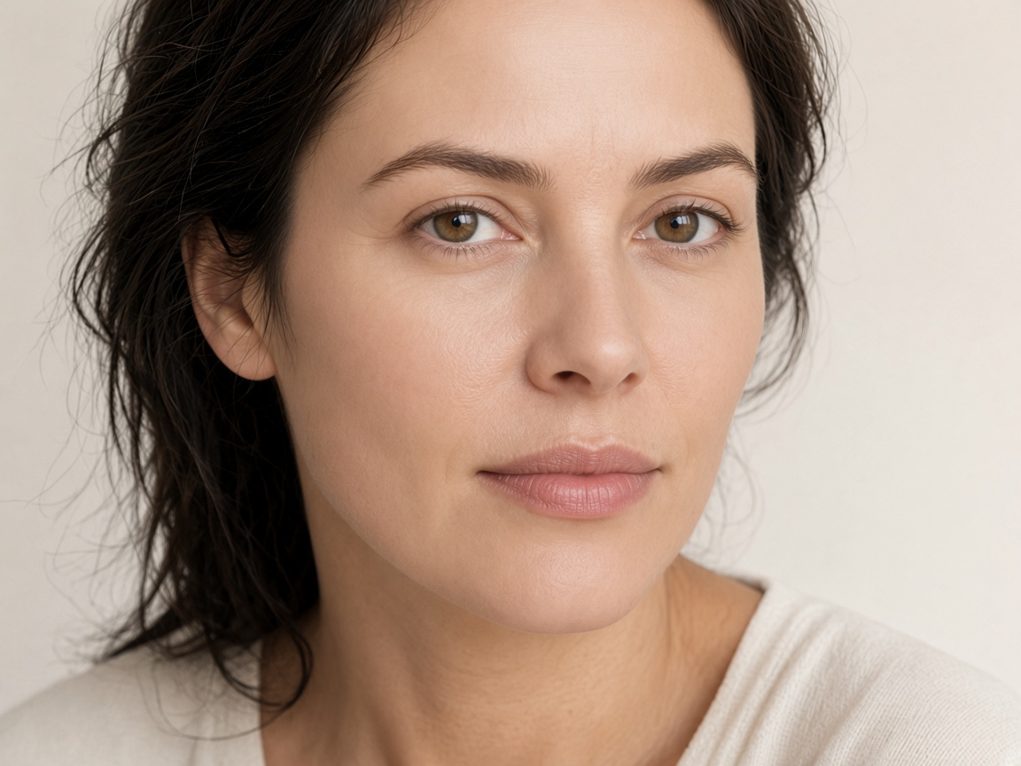 Skin Laser Treatment after — same face comparison